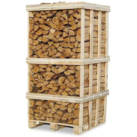 Brennholz – 30 cm Eichenholzscheite, 1 Palette = 3 Ster