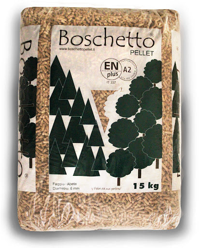 Tannenholzpellets – 78 Säcke auf Palette