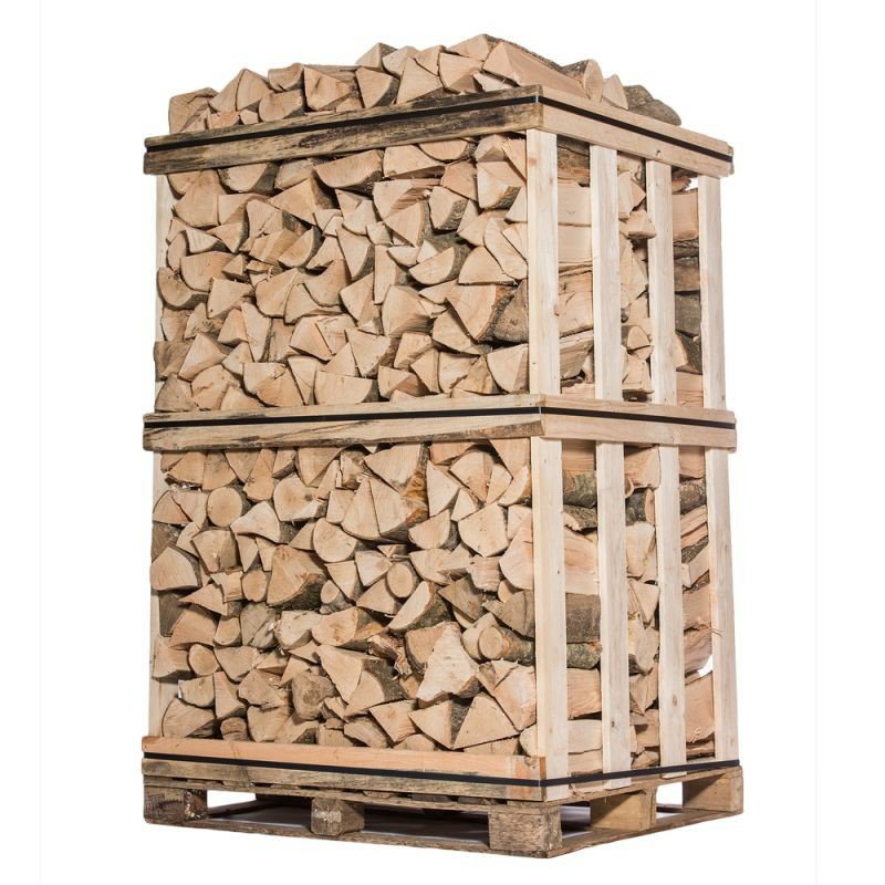 Brennholz – 25 cm Scheite, 1 Palette = 3 Ster